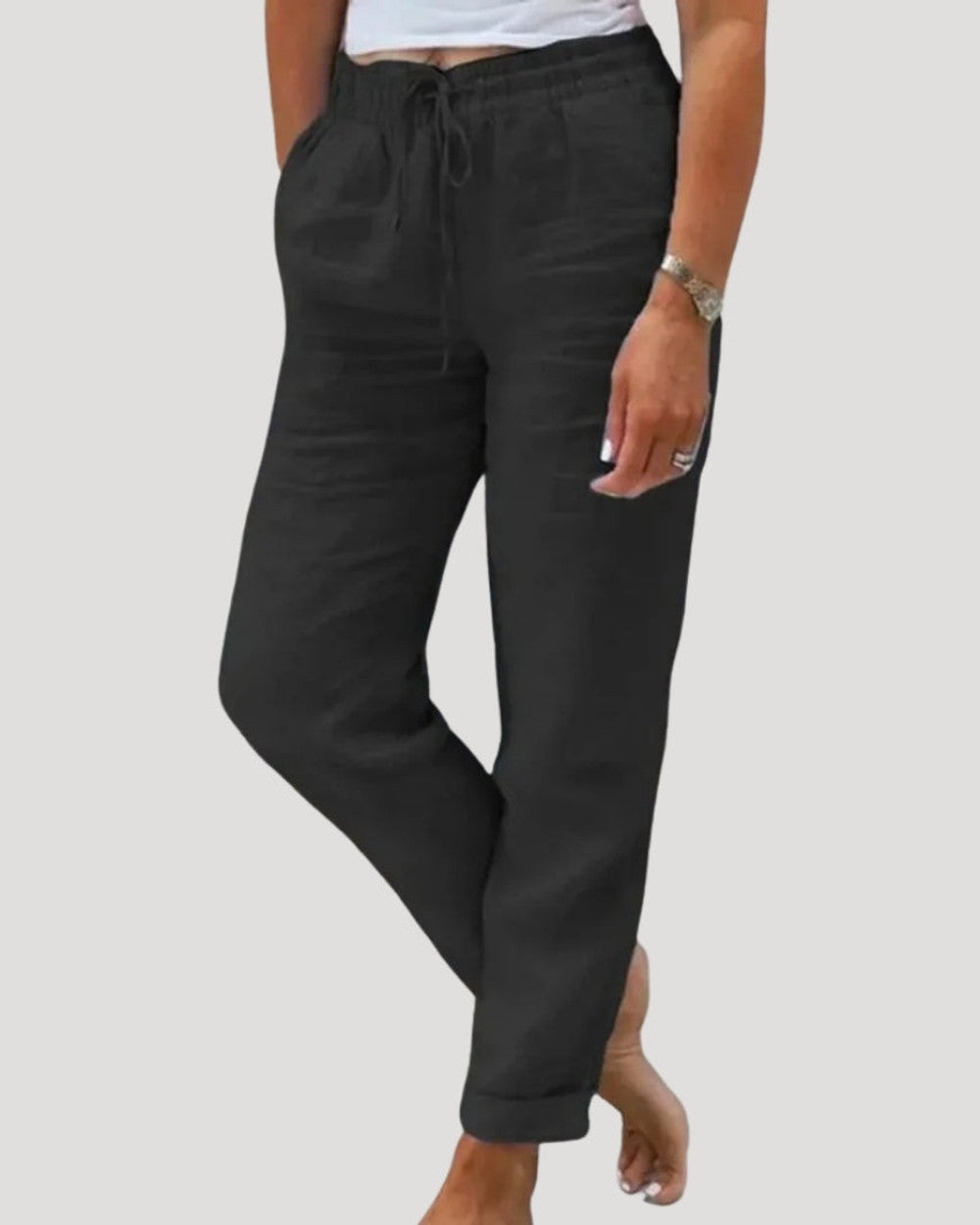 Lena Leichte Sommerhose Baumwolle