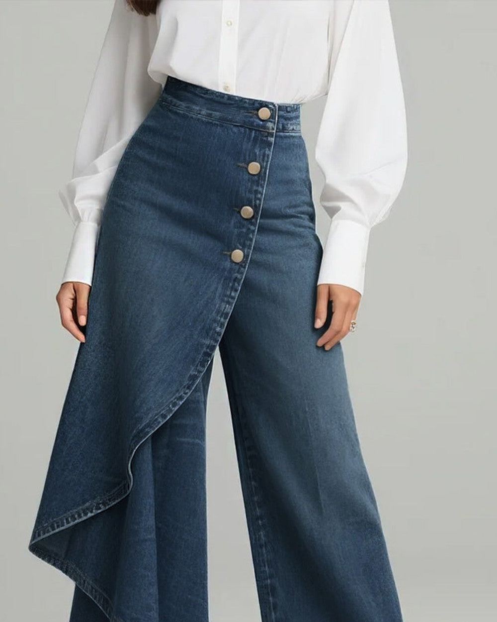 Lena Weite Palazzo Jeans Damen