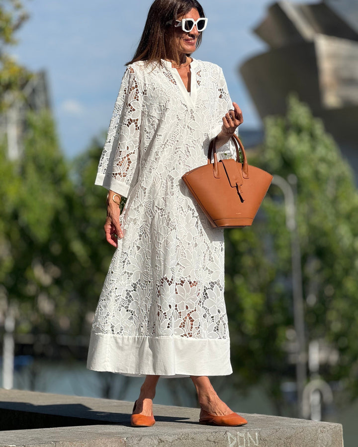 Luana Spitzen Abendkleid Damen