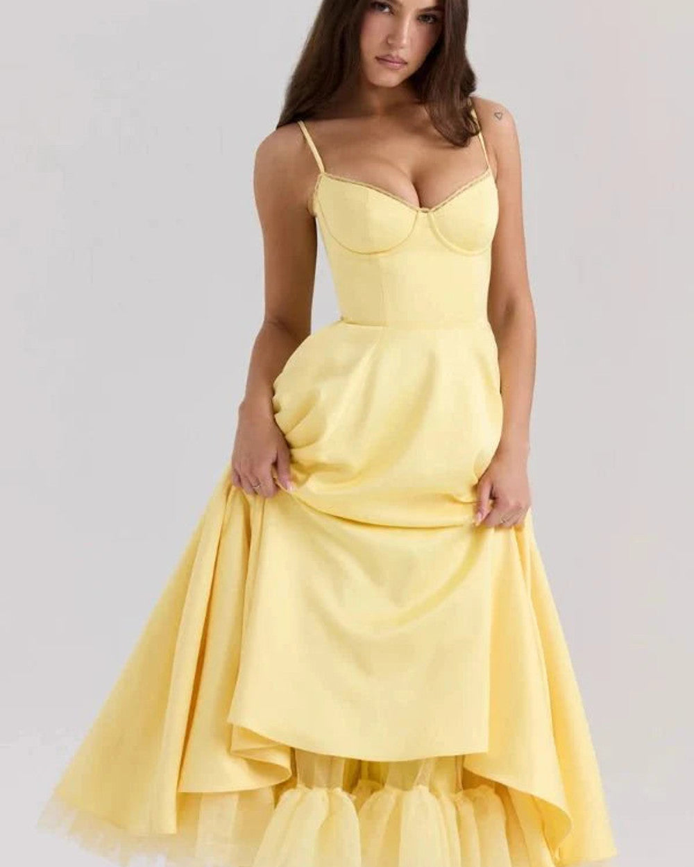 Ayet Ärmelloses Maxikleid Damen
