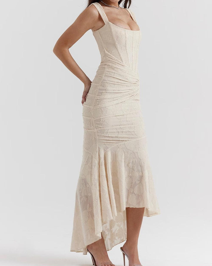 Lena Blumiges Maxikleid