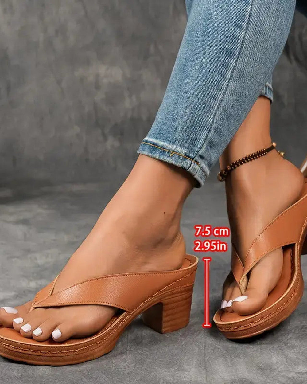 Abigail Orthopädische Absatz-Sandalen