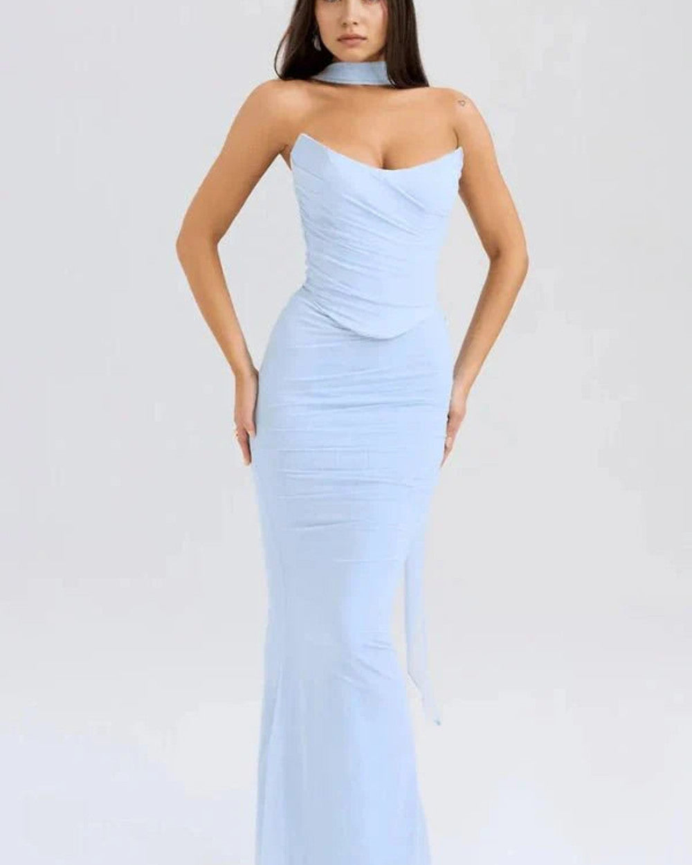 Hailey Langes Abendkleid Damen Elegant