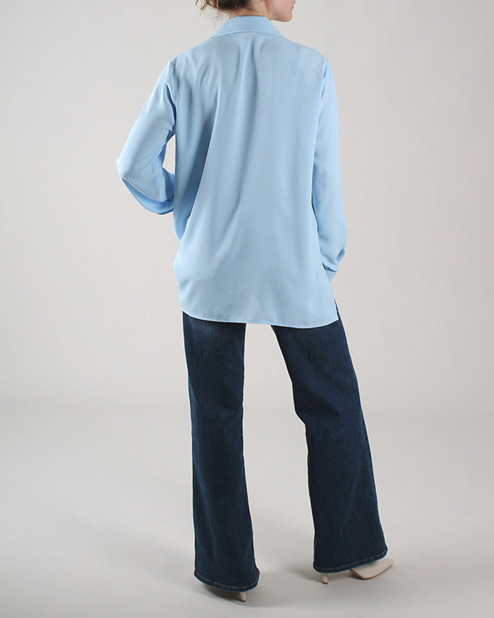 Lena Weite Damen Bluse Hemdkragen