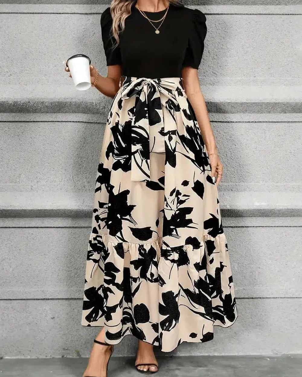 Hannah Elegantes Maxikleid Lang Damen