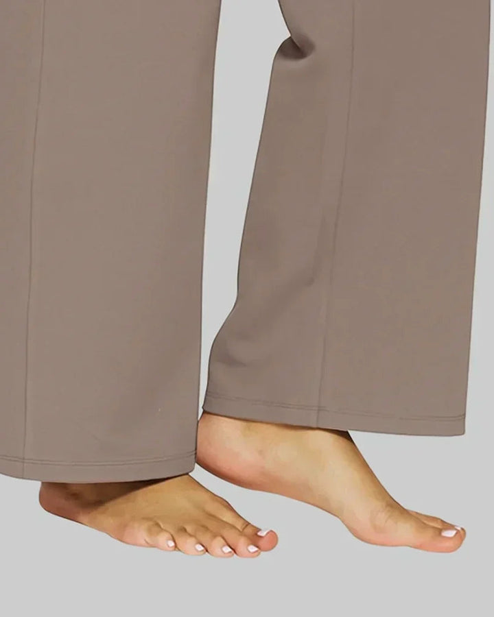 Nina Dehnbare Hochbundhose Taschen