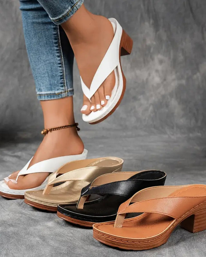 Abigail Orthopädische Absatz-Sandalen