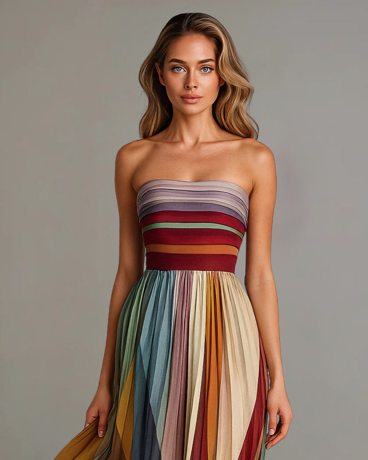 Judith Glanz-Maxikleid Festlich Lang