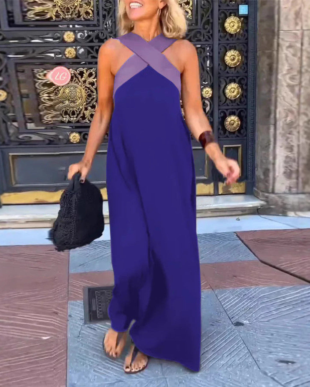 Aimee Atmungsaktives Maxikleid Lang