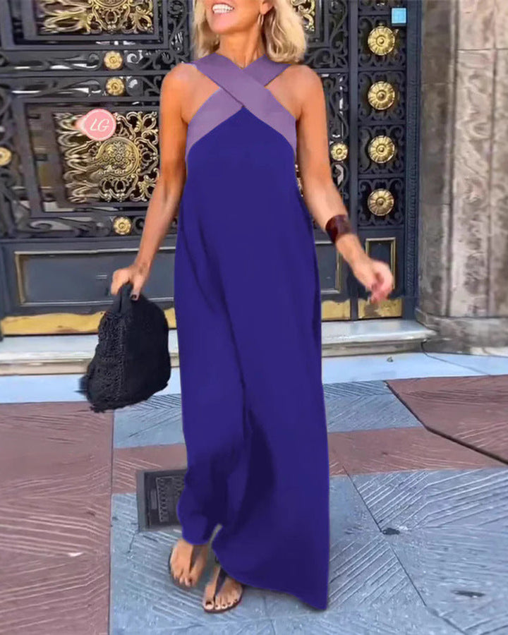 Aimee Atmungsaktives Maxikleid Lang