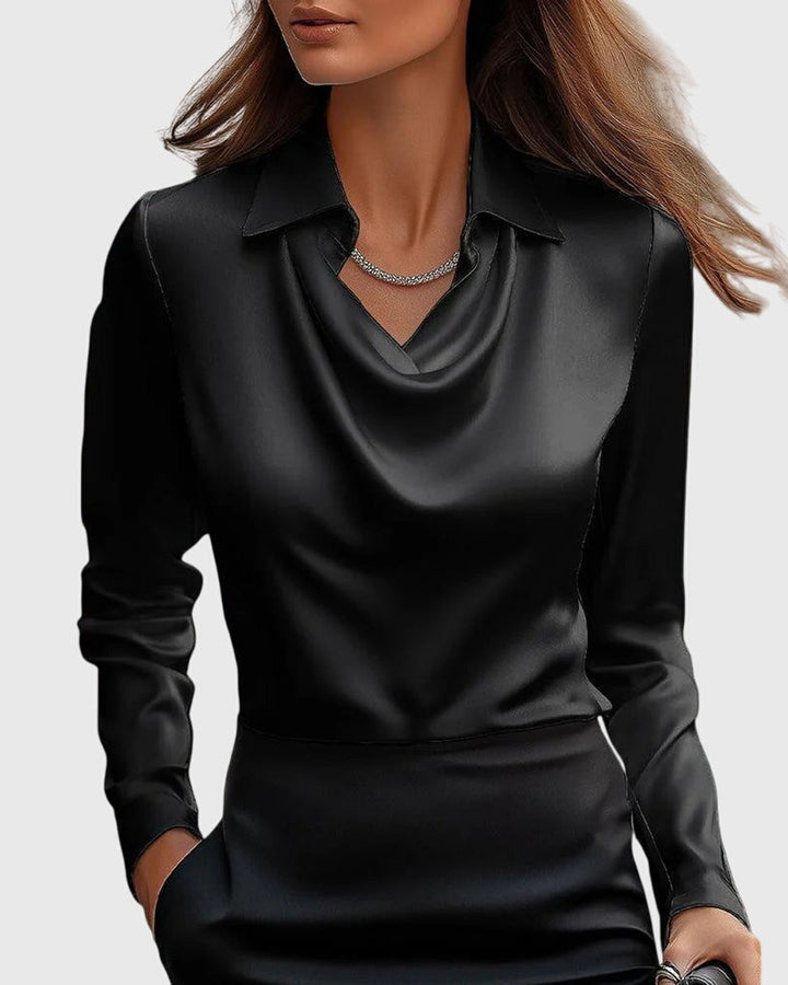 Lena Elegante Bluse Langarm Damen
