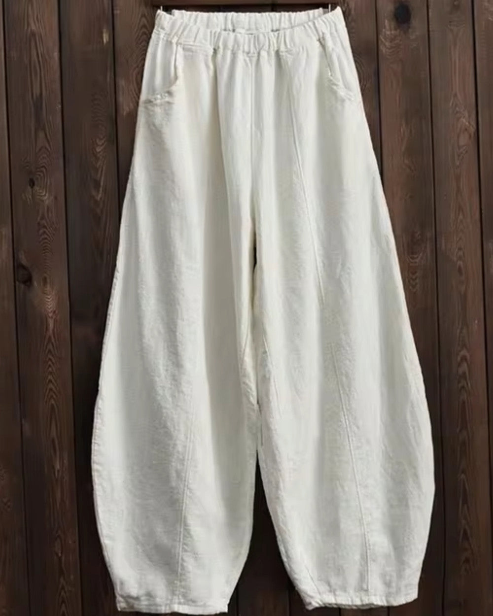 Alina Luftige Leinen Baumwolle Hose