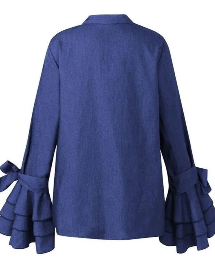 Lena Schicke Bluse Volantärmel Damen