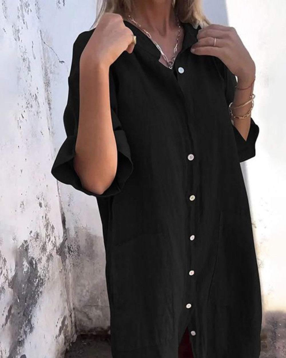 Valerie Hemdblusenkleid Bohème Damen