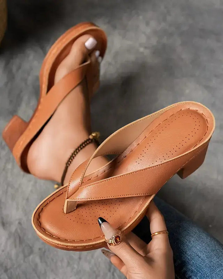 Abigail Orthopädische Absatz-Sandalen