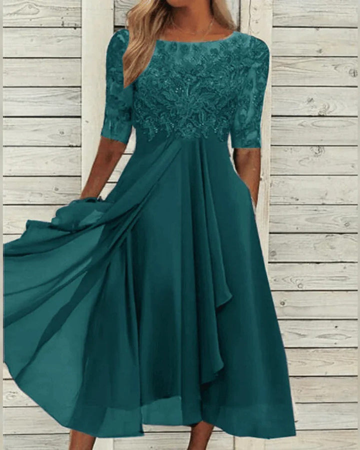 Lena Langes Abendkleid Elegant Damen