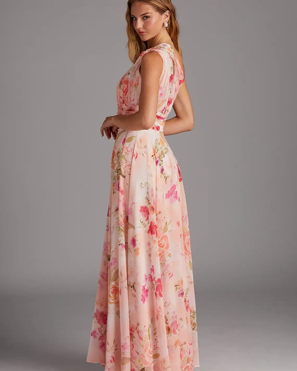 Charlize Chiffon Abendkleid lang