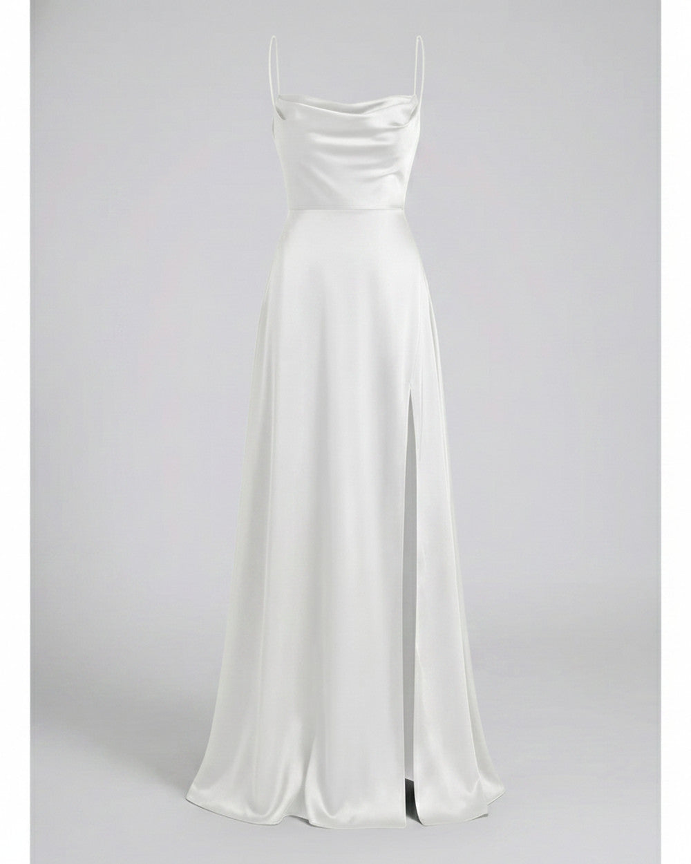 Lena Langes Abendkleid Beinschlitz