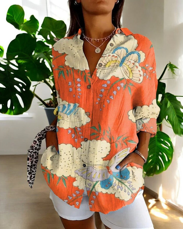 Irelle Bluse Blumenmuster Damen