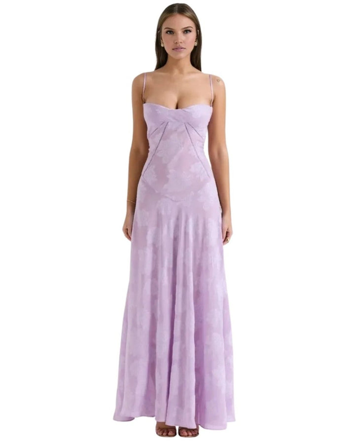 Lena Langes Korsett Abendkleid Spitze