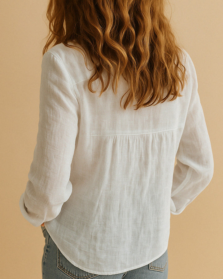 Hazel Lockere Bluse Damen Atmungsaktiv