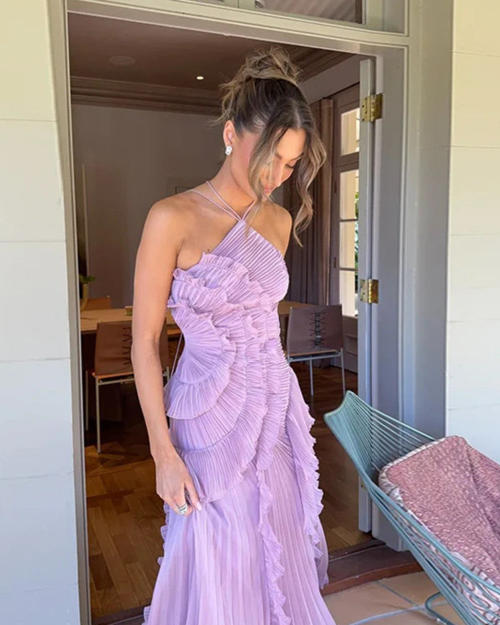 Imogen Rückenfreies Maxikleid Damen