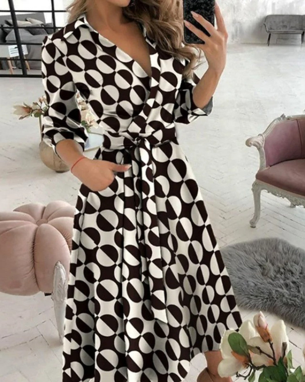 Noëlle Blusenkleid Damen Elegant