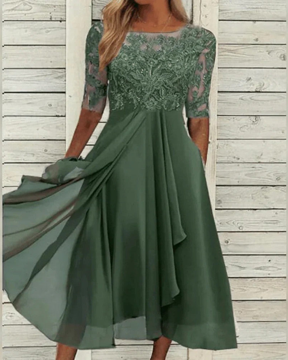 Lena Langes Abendkleid Elegant Damen