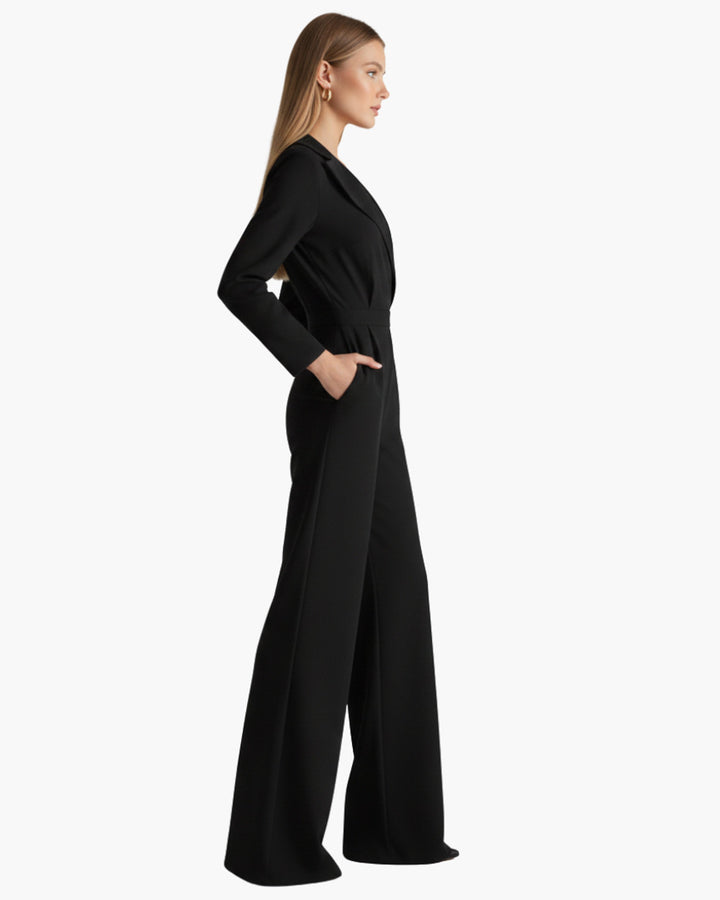 Lena Langarm-Overall mit Kragen