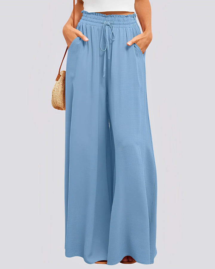 Veronica Weite Leinenhose Damen