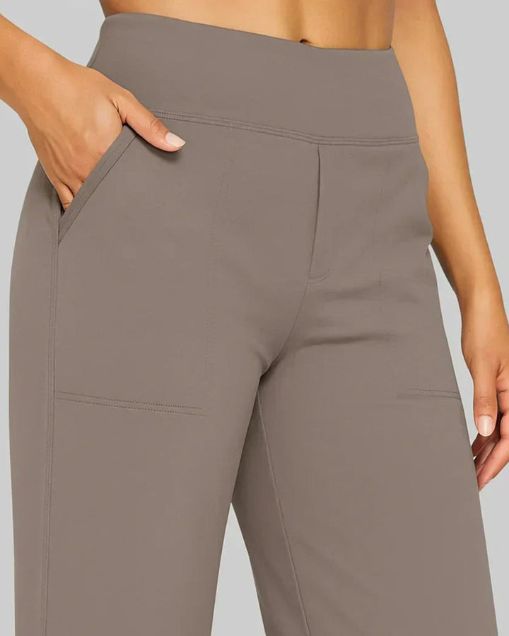 Lena Sportliche Yogahose Hochgeschnitten