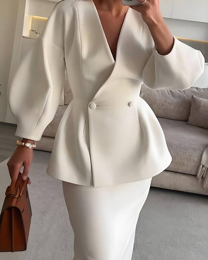 Alina Zweiteiler Rock Jacke Damen