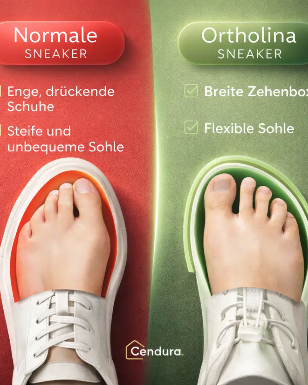 Lina orthopädische Turnschuhe Damen