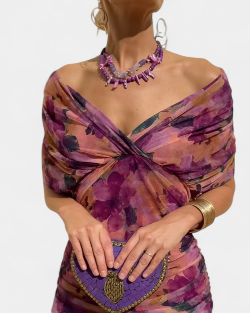 Eryzziah Langes Abendkleid Damen