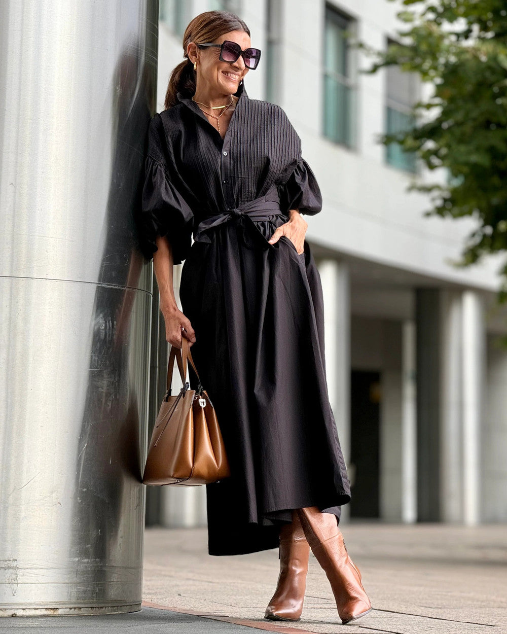 Phoebe Langes Abendkleid Damen