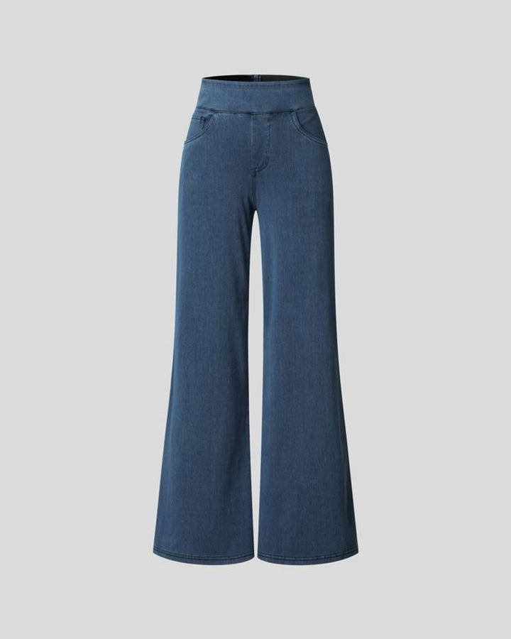 Evie Bequeme Hose Hohe Taille