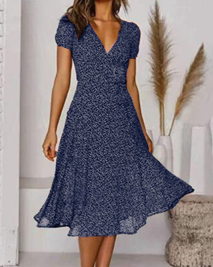 Lena Fließendes A-Linien Sommerkleid