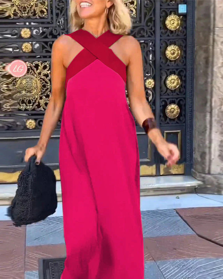 Aimee Atmungsaktives Maxikleid Lang