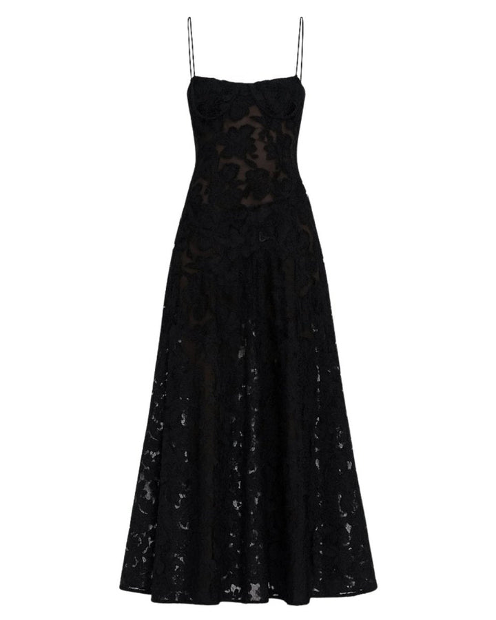 Lena Langes Korsett Abendkleid Spitze