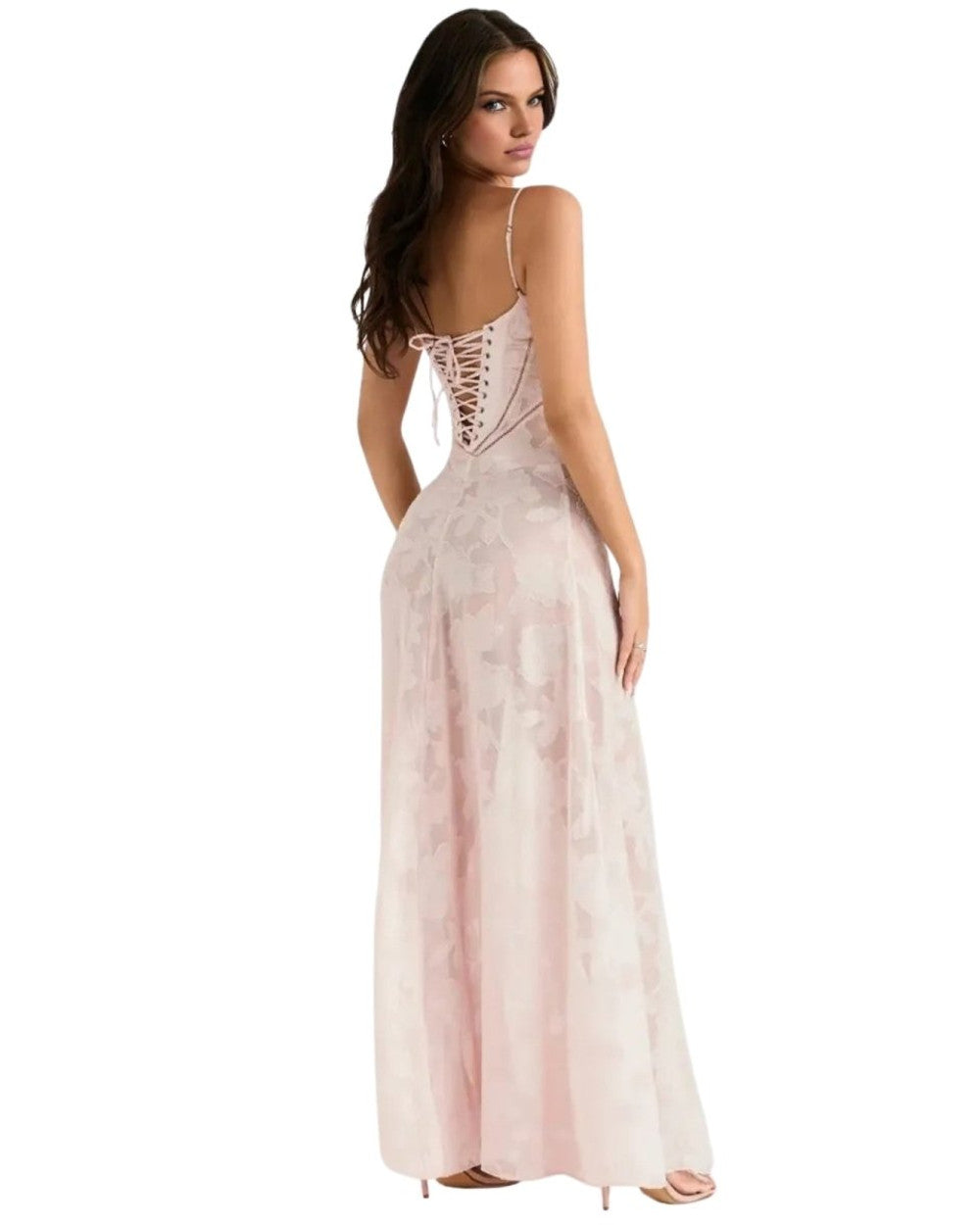 Lena Langes Korsett Abendkleid Spitze