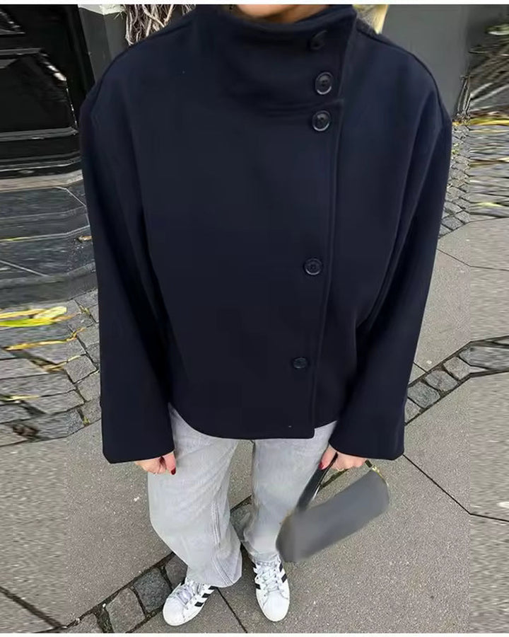 Emma Kurze Zweireihige Damenjacke