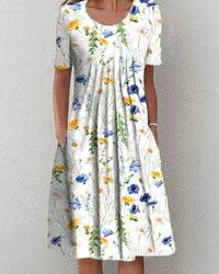 Blumiges Gelb
