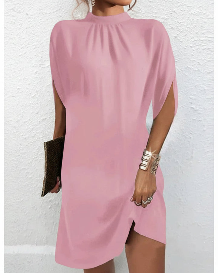 Nina Kurzes Abendkleid Fledermausärmel