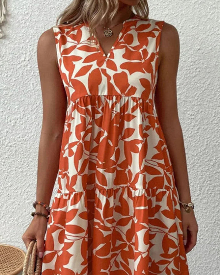 Sophia Blumiges Sommerkleid A-Linie