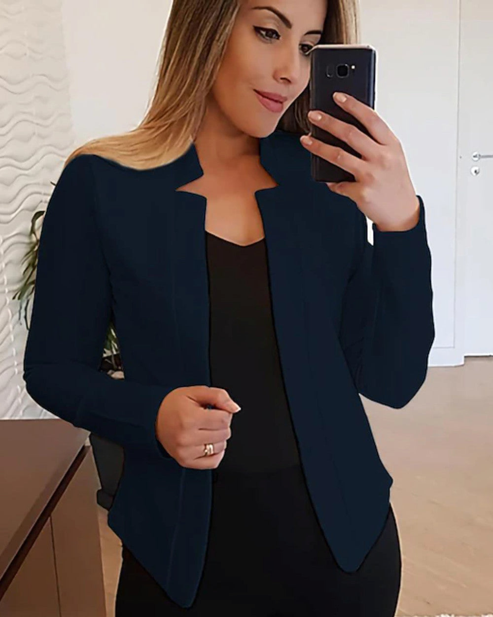 Sara Sakko Langarm Büro Damen