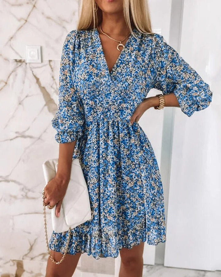 Lena Herbstkleid bunt lebhaft Damen