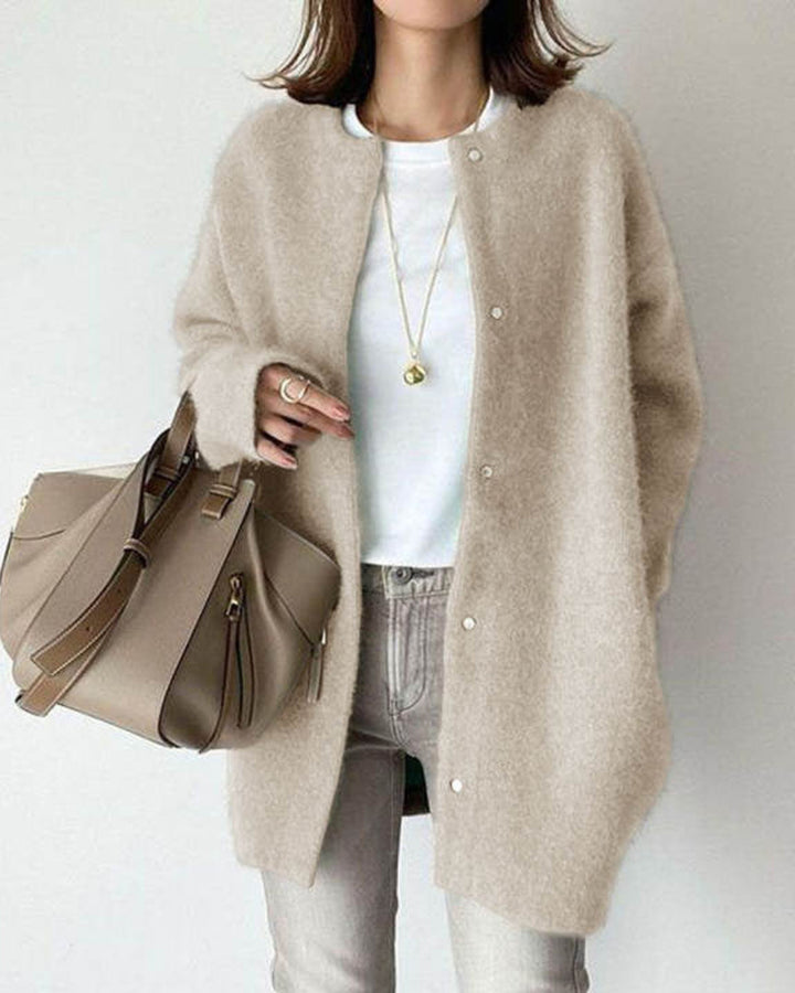 Emma Strickjacke Weiche Wolle Damen