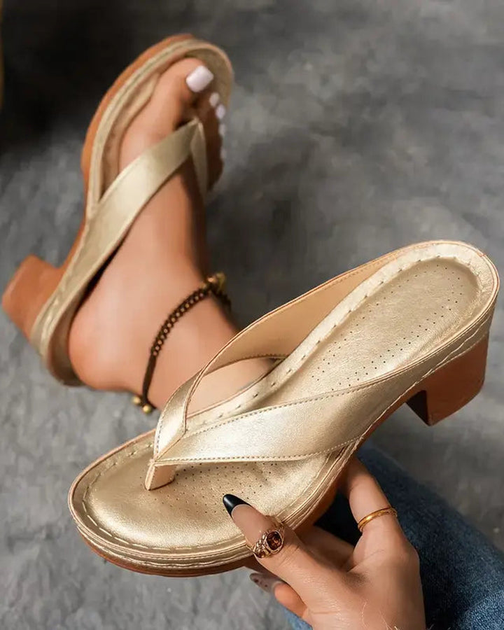 Abigail Orthopädische Absatz-Sandalen
